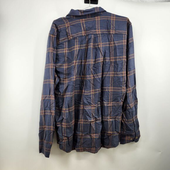 Alesbury Men's Indigo L Essential Brushed Twill Shirts NWT - Picture 6 of 7